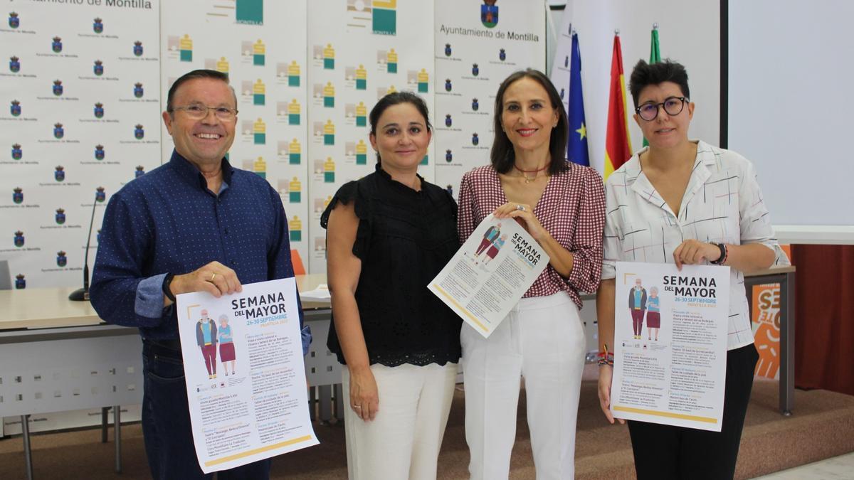 Presentación de las actividades de la Semana del Mayor de Montilla.