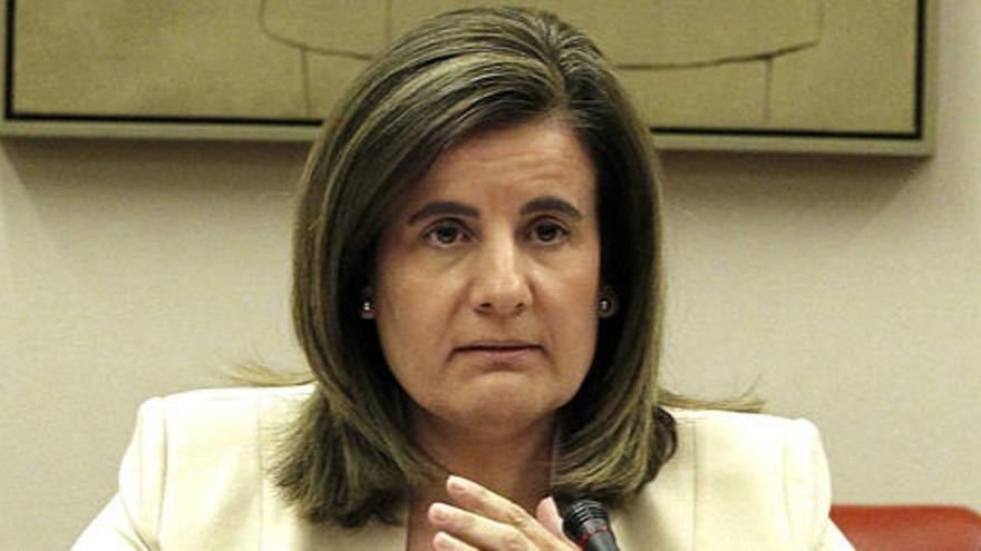 La ministra de Empleo y Seguridad Social, Fátima Báñez