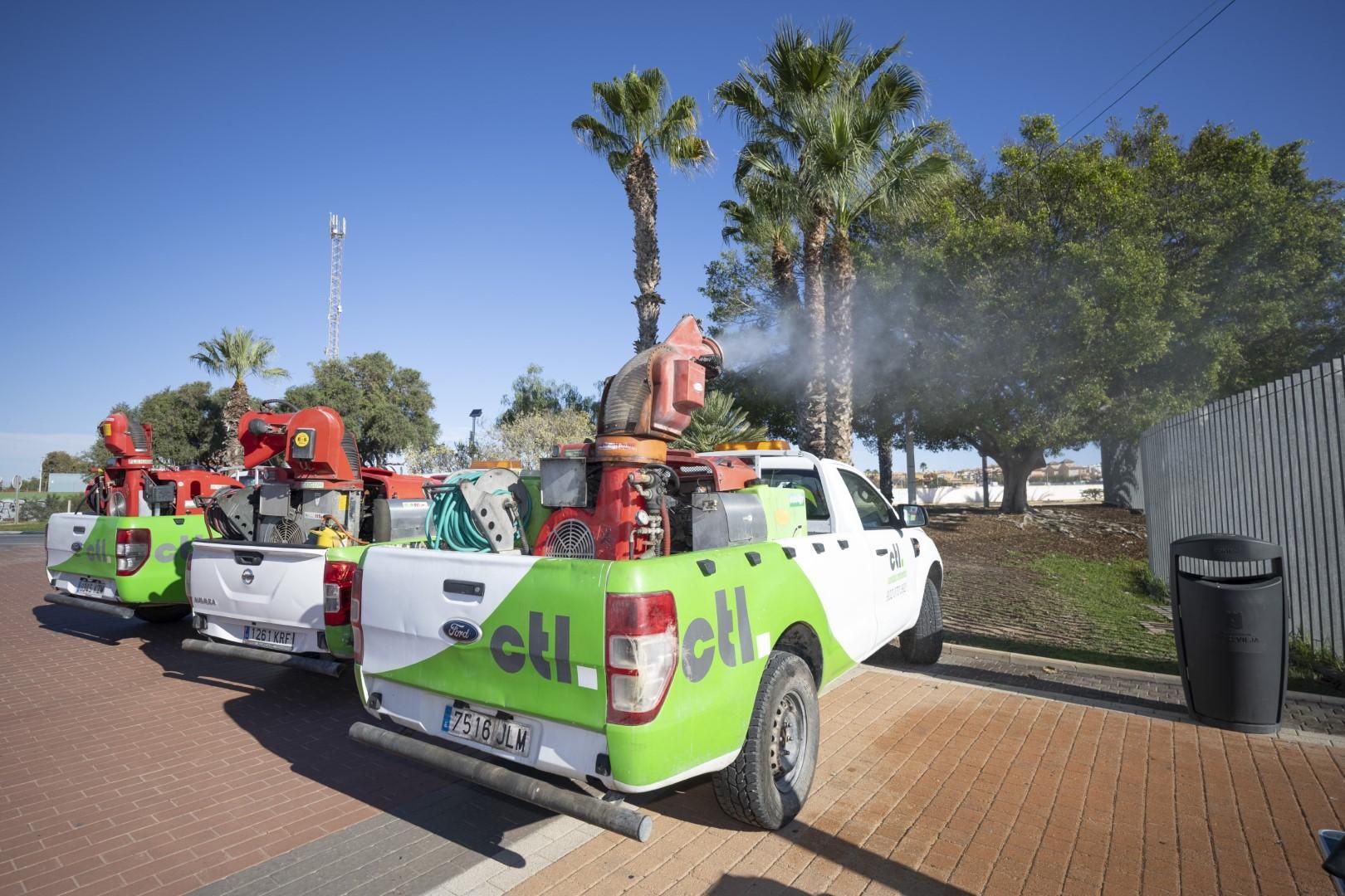 Medios materiales con los que va a trabajar la empresa que combate las plagas en Torrevieja