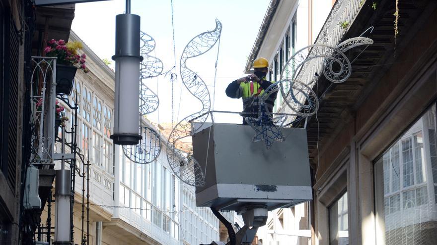 Pontevedra empieza a vestirse de Navidad