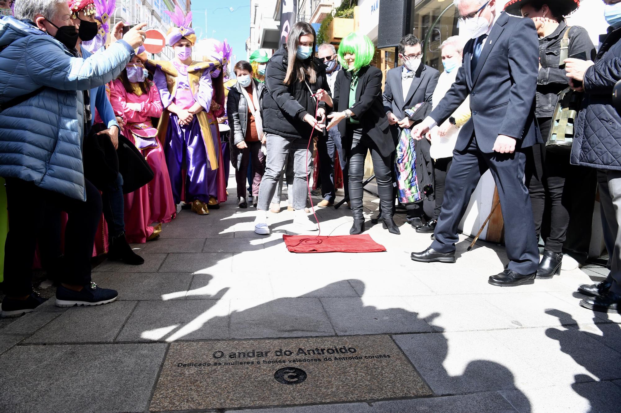 Inauguración del 'Andar de Antroido'