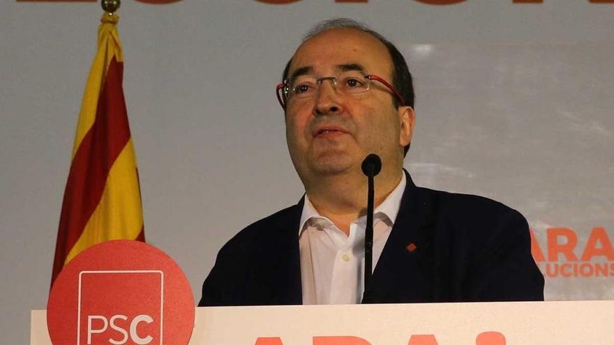 Iceta pide una Cataluña &quot;sin vencedores ni vencidos&quot;