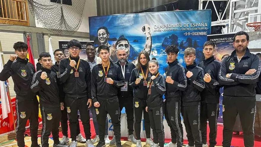 Cuatro podios para la selección balear de boxeo en los Nacionales junior y joven