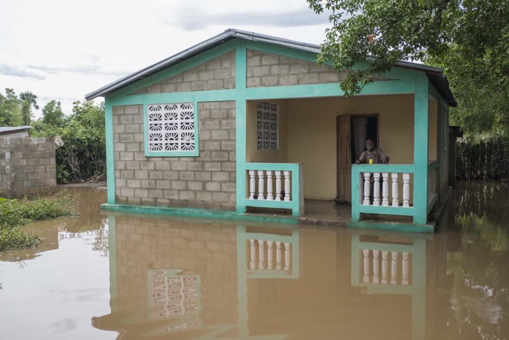 Devastación al paso del huracán Irma