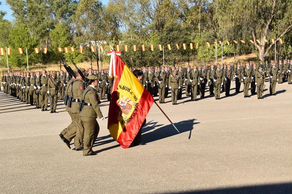 Jura de bandera en el Cefot