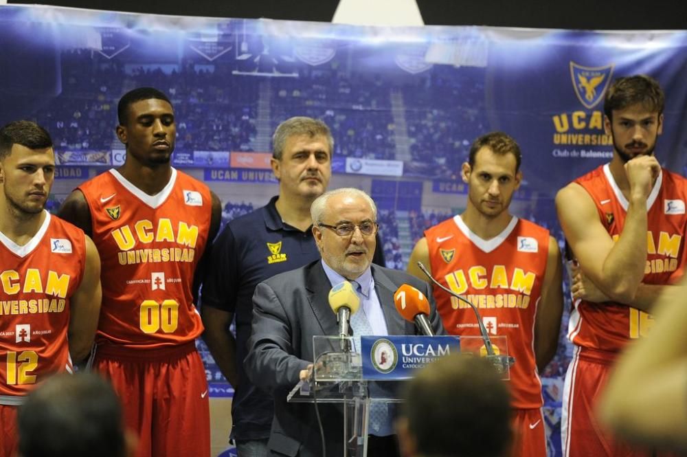 Presentación UCAM CB Murcia