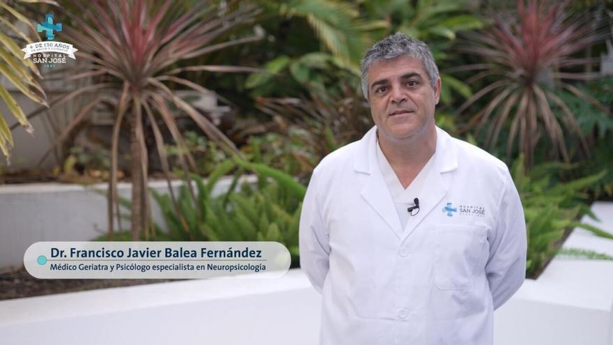 Dr. Francisco Javier Balea Fernández, médico especialista en Geriatría y psicólogo especialista en Neuropsicología de HSJ