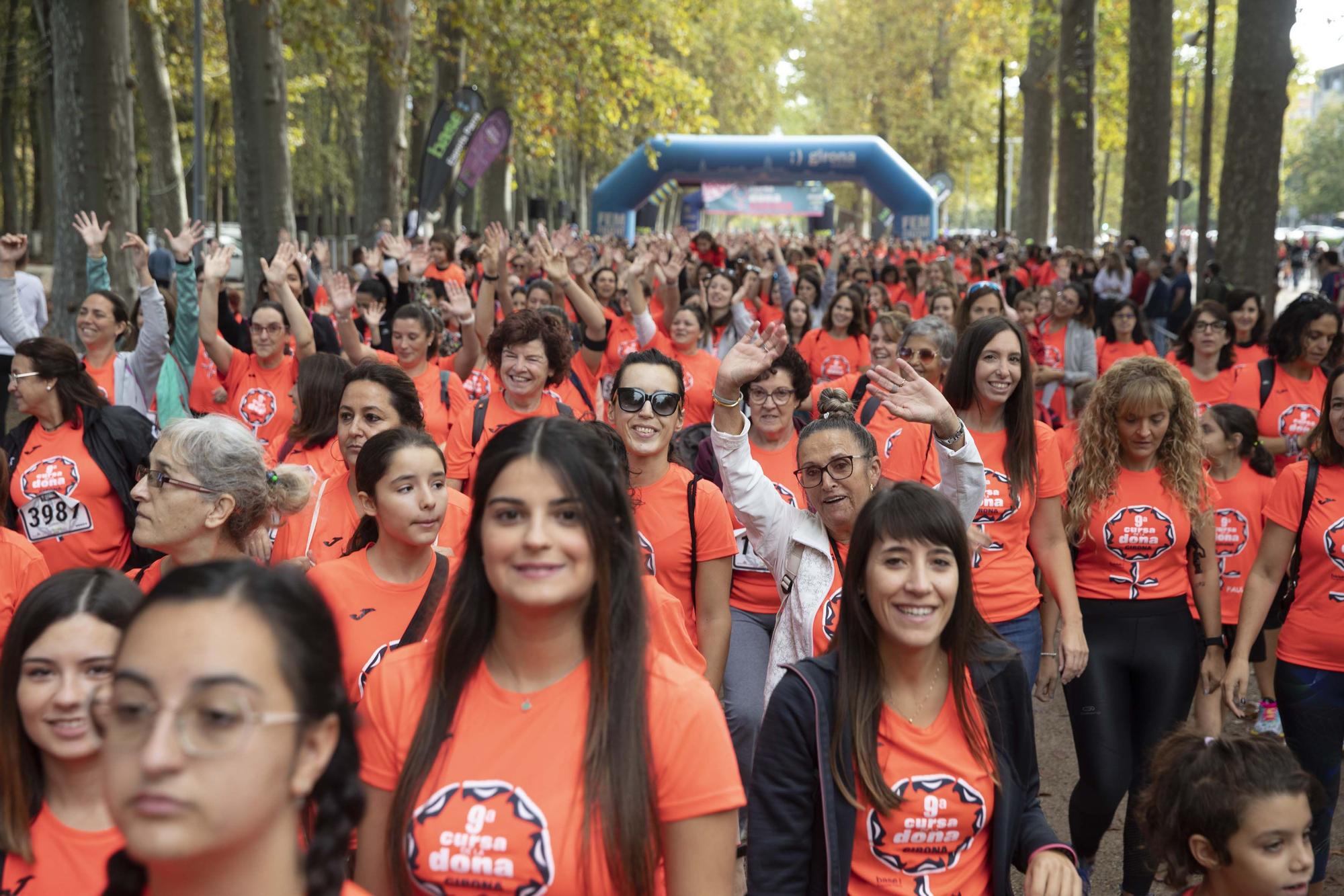 Les millors imatges de la Cursa de la Dona de Girona