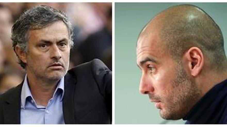 Guardiola y Mourinho.
