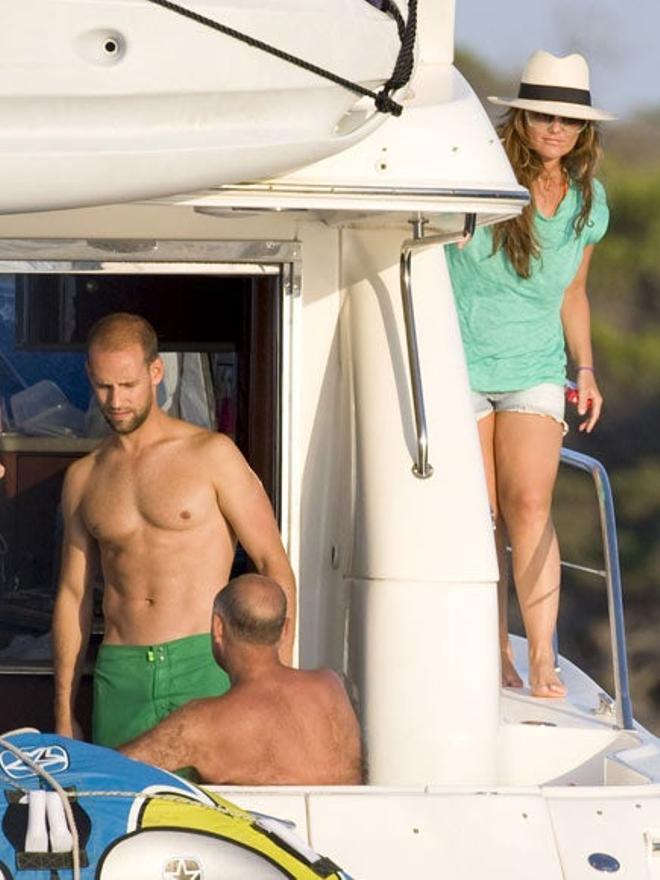 Amaia Montero y Gonzalo Miró, de vacaciones en Formentera