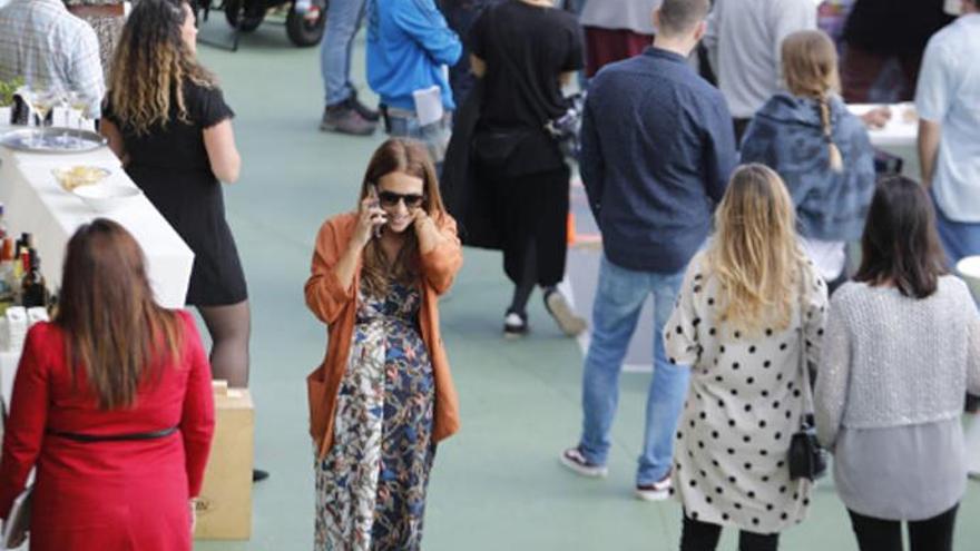 Paula Echevarría, en Gijón.