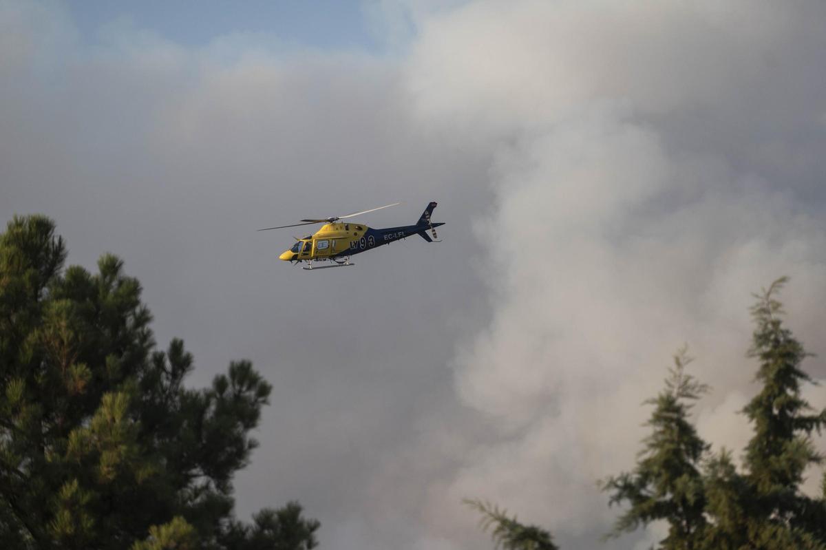 Fotogalería | Las imágenes del incendio de Las Hurdes