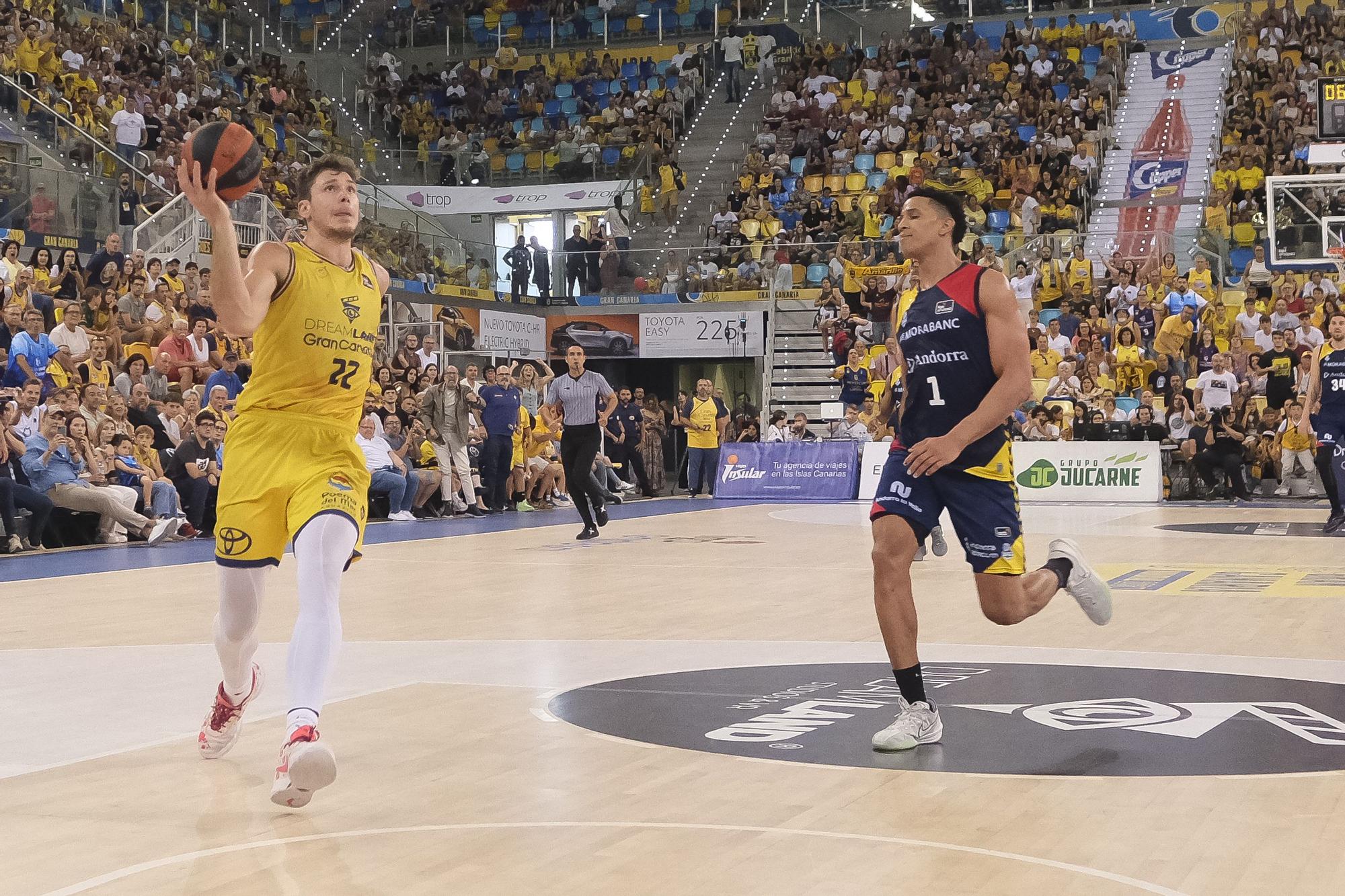 Baloncesto: Dreamland Gran Canaria - MoraBanc Andorra