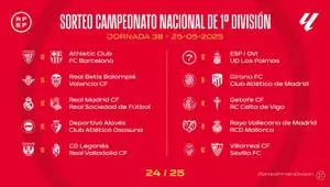 El calendario completo de LaLiga 2024/25