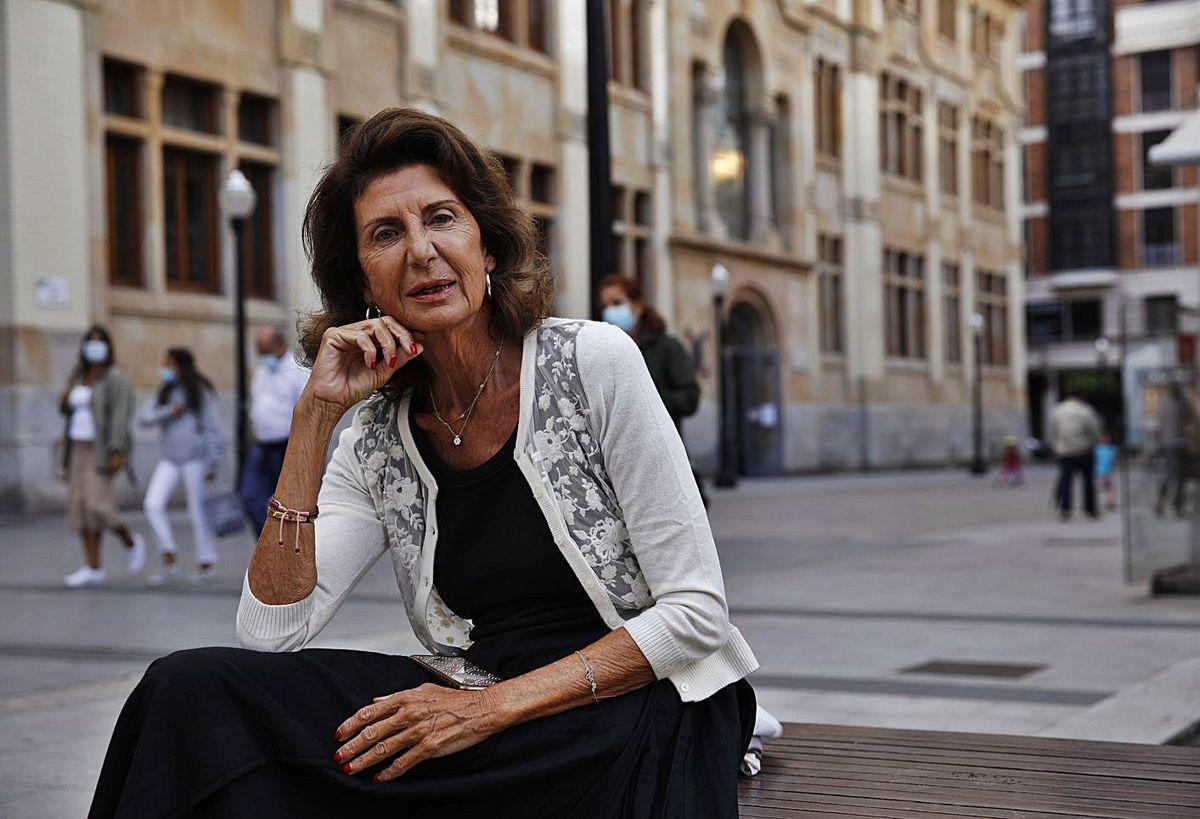 Carmen Planas, en Gijón.