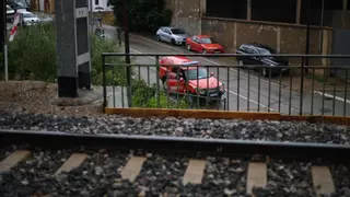 Los destrozos en la vías obligan a cortar la circulación de trenes entre Grisén y de Plasencia de Jalón