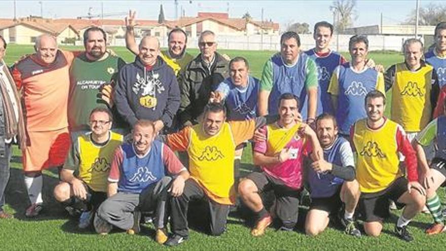 Partido entre técnicos y trabajadores del CPC y periodistas