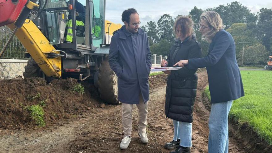 Mejoras viarias en Dornelas |