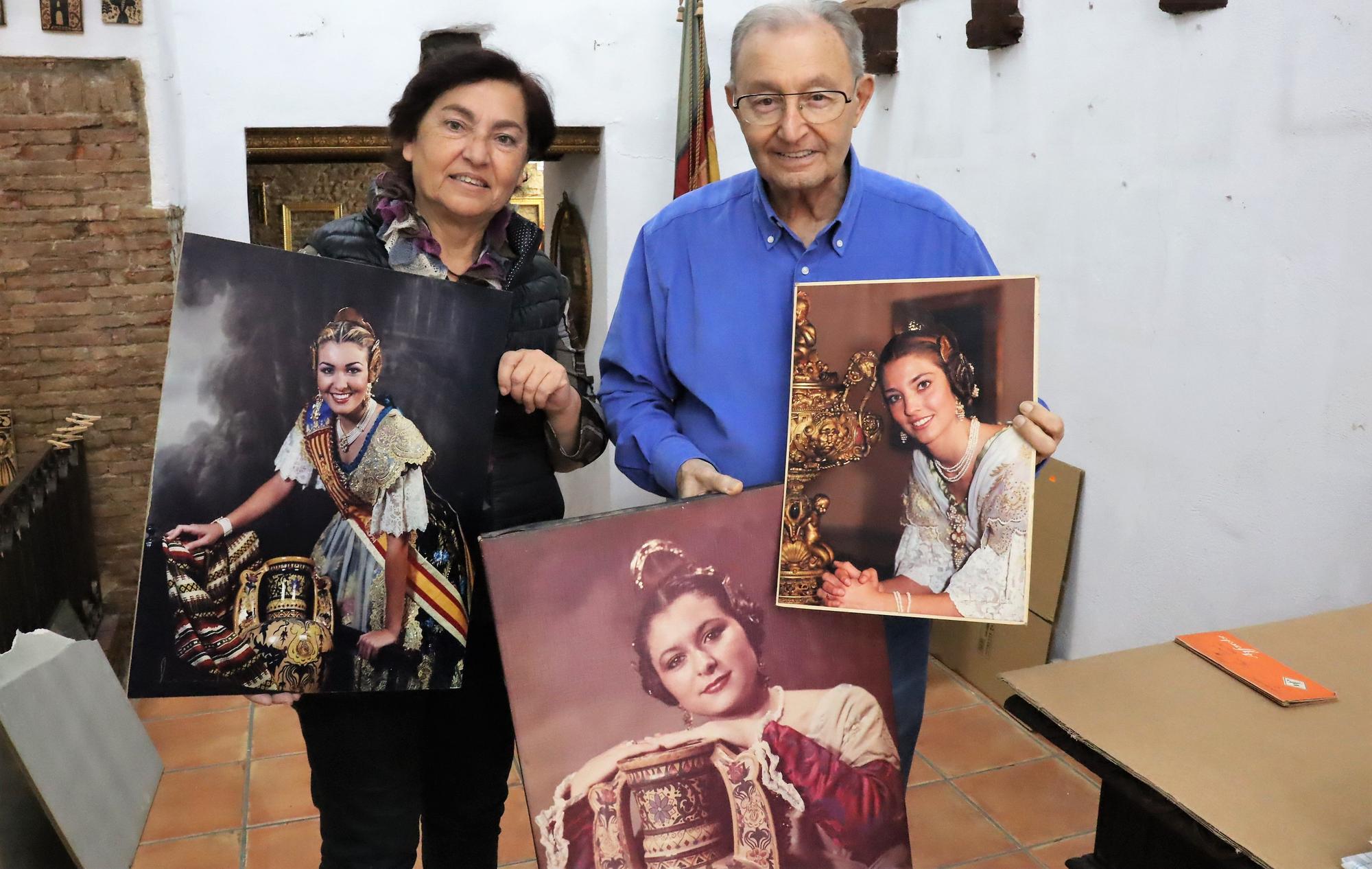 Sanchis regala su tesoro de falleras mayores de València al Museo