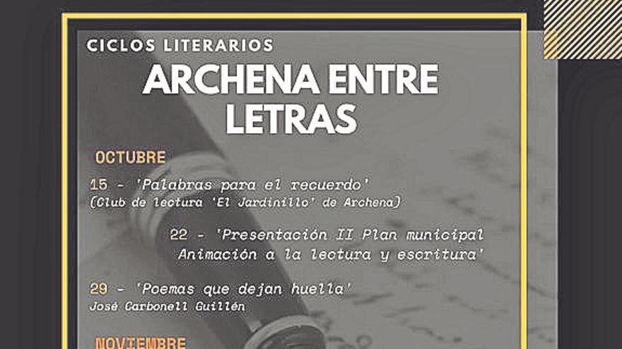 Más lectura con ‘Archena entre letras’