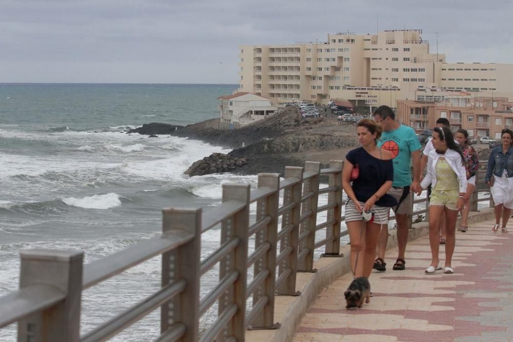 Temporal en Cabo de Palos y La Manga