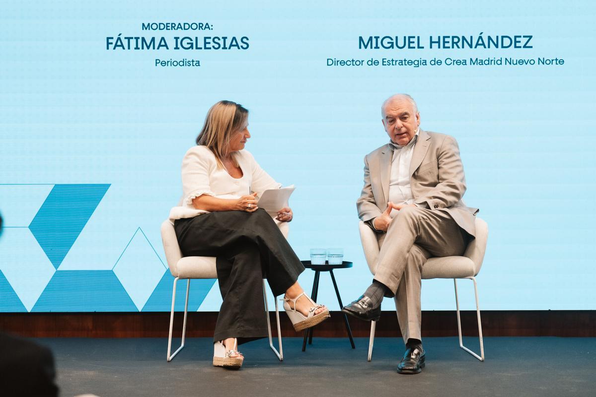 26.06.2026. MADRID. EVENTO IMPULSO MADRID. Mesa redonda ‘Dónde invertir en Madrid: los sectores clave que marcan la agenda’. Miguel Hernández, Director de Estrategia de Crea Madrid Nuevo Norte. Foto: Alba Vigaray