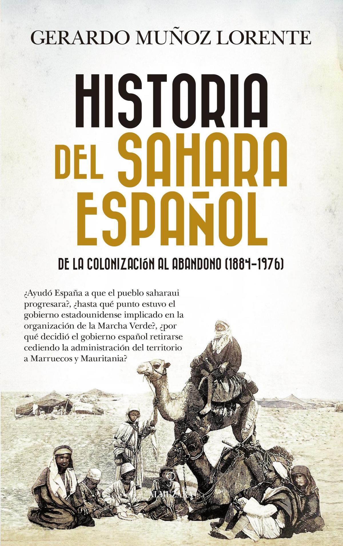 Portada del libro "Historia del Sahara español. De la colonización al abandono (1884-1976)