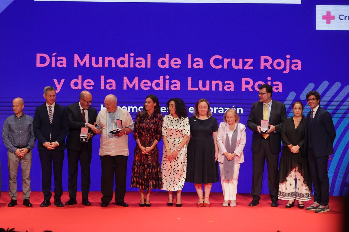 Letizia preside el Día Mundial de la Cruz Roja