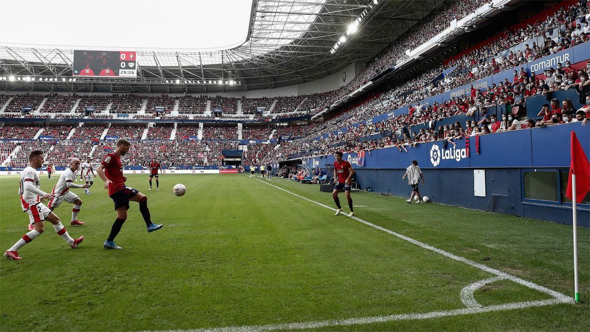 El Sadar presentará un buen estado en el Osasuna - Barcelona