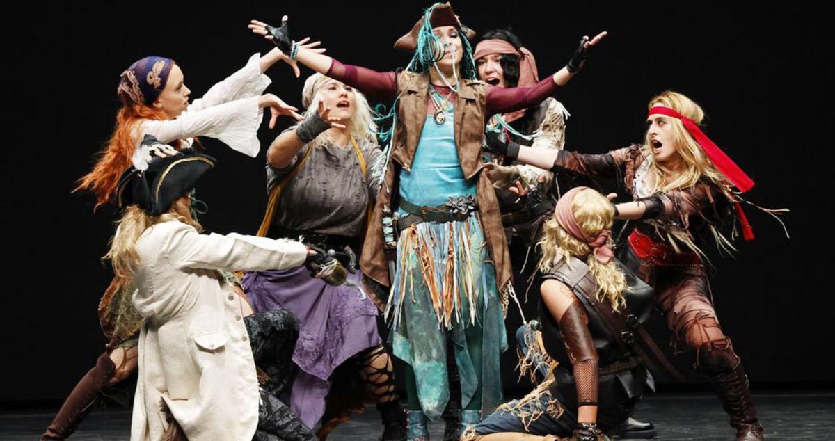 Actuación en el Vigo Porté de la pasada primavera