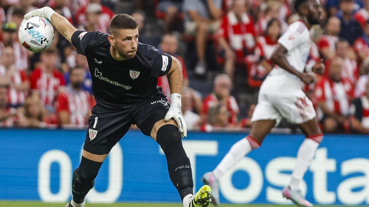 Unai Simón es el dueño de la portería de España