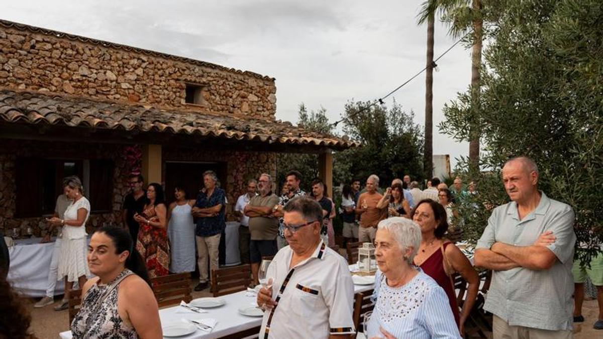Un instante del acto de inicio de la vendimia de la DO Pla i Llevant