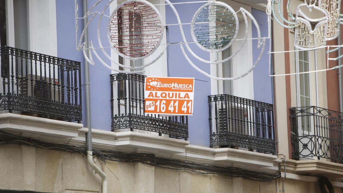 Una vivienda en alquiler en la ciudad de Alicante.