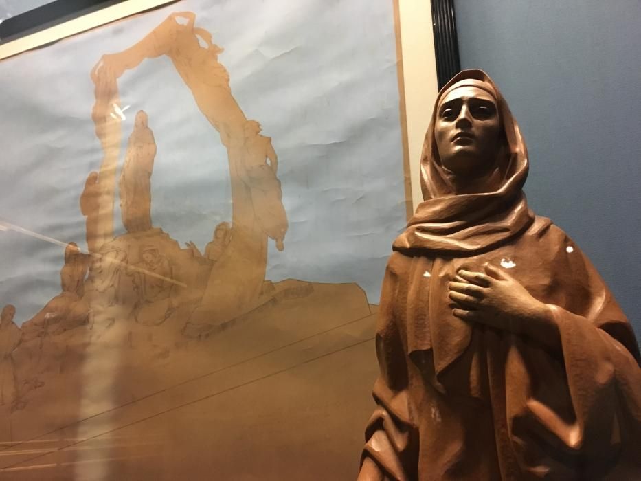 Exposición de la Virgen de la Soledad