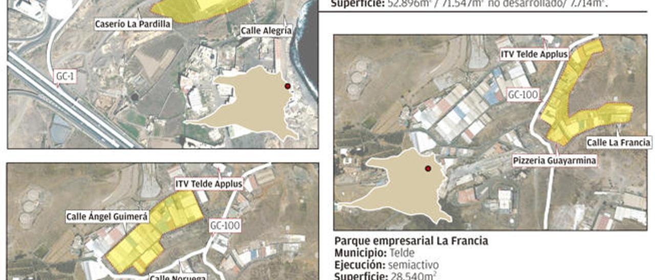 Telde concentra tres de las cuatro zonas industriales peor conservadas de la Isla