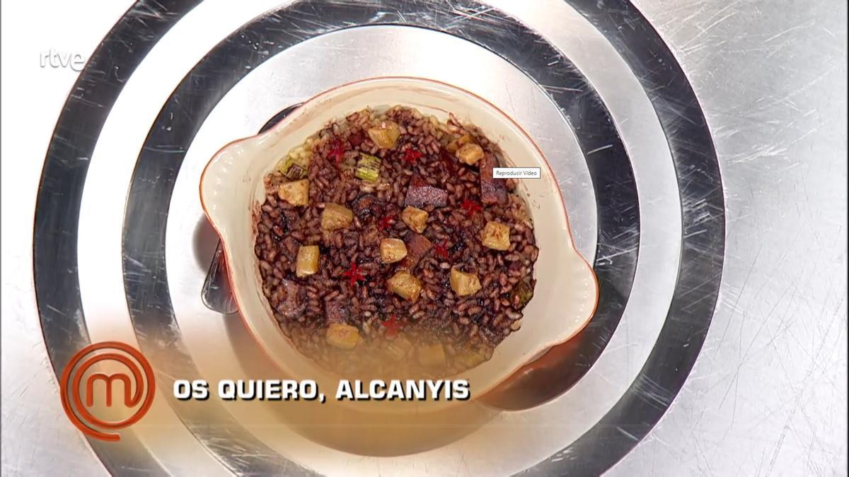 &quot;Os quiero, Alcanyìs&quot;: una concursante de Masterchef dedica su plato a los sanitarios del hospital de Xàtiva