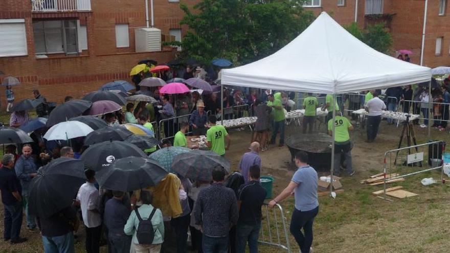 La pluja no ha impedit gaudir dels cargols.