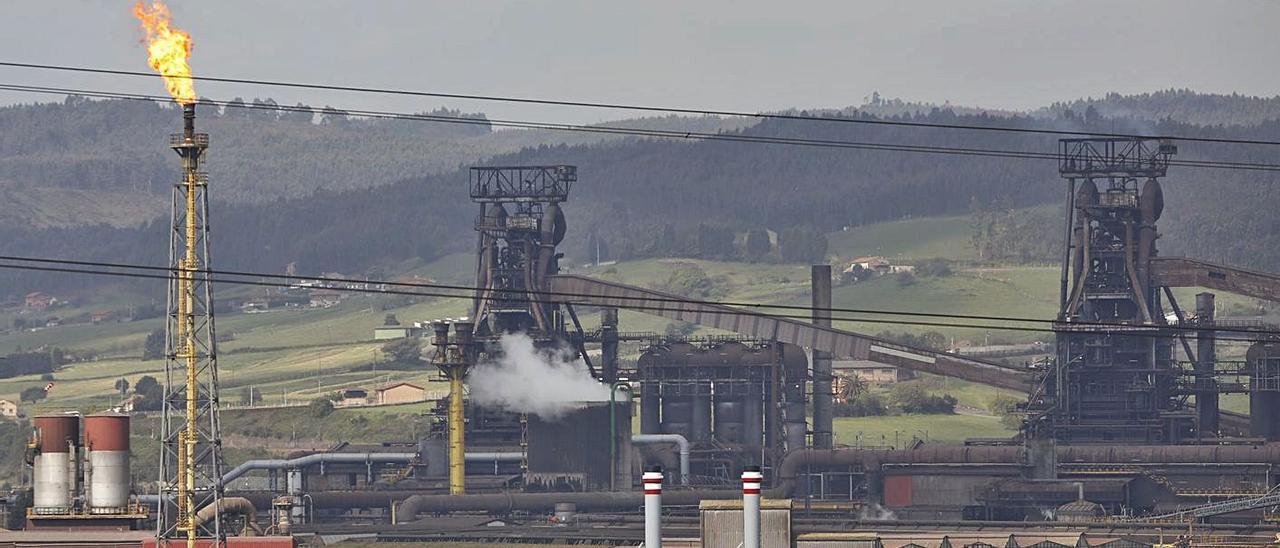 Instalaciones de ArcelorMittal en Gijón. | Ángel González