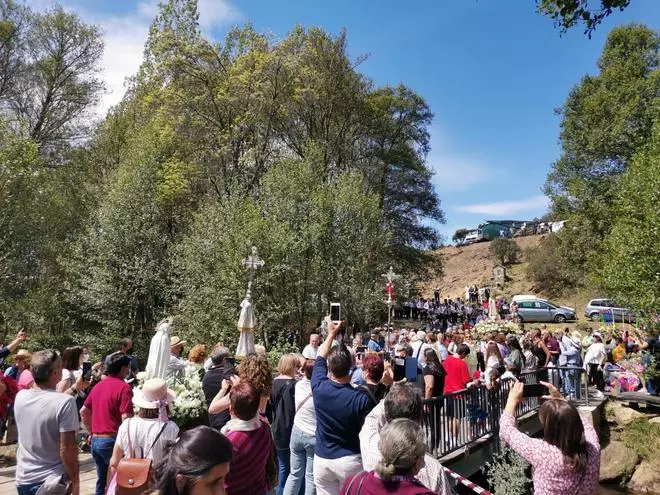 La frontera se rinde a la Virgen de Fátima