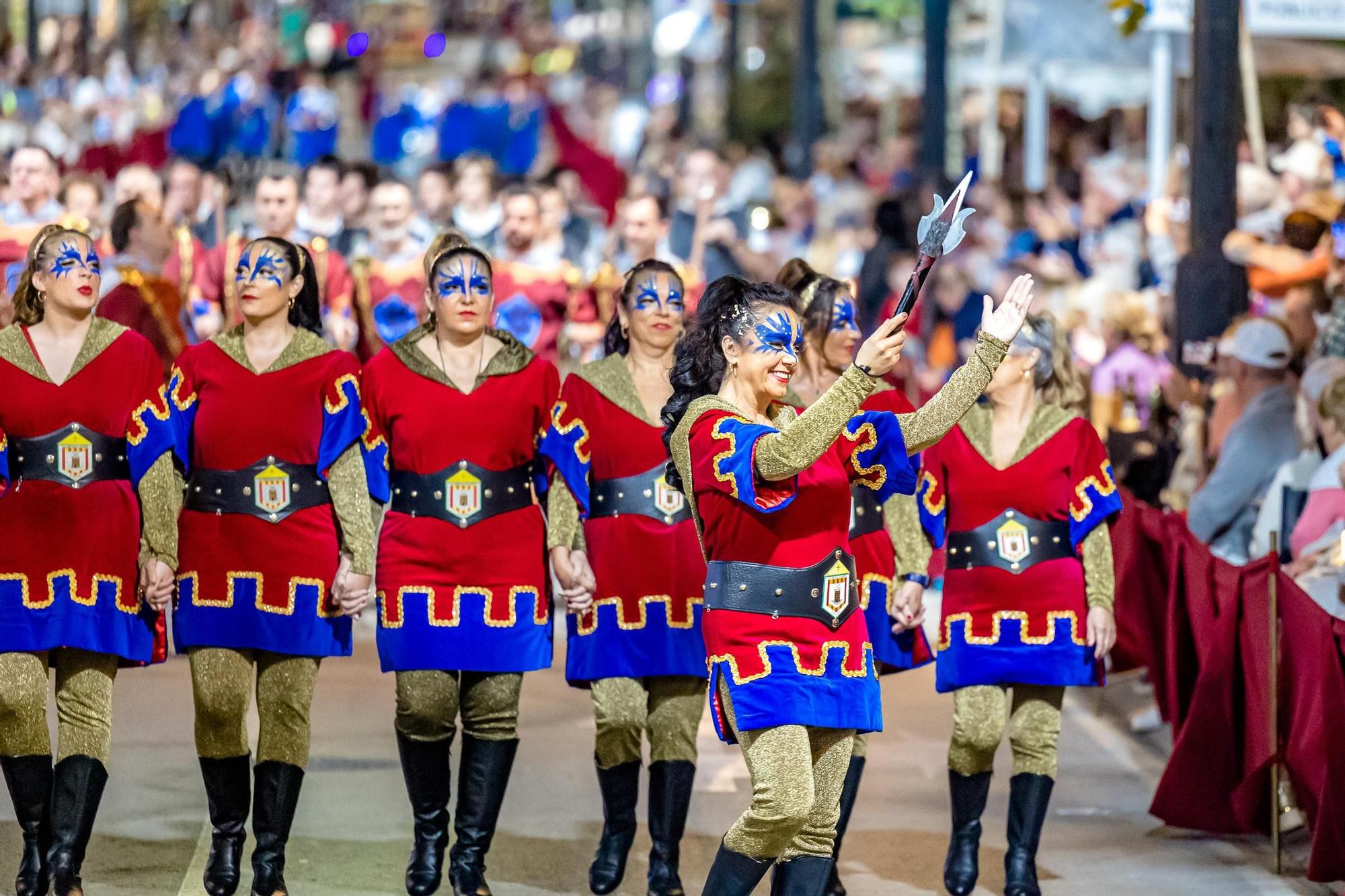 Desfile de Moros y Cristianos en Calp