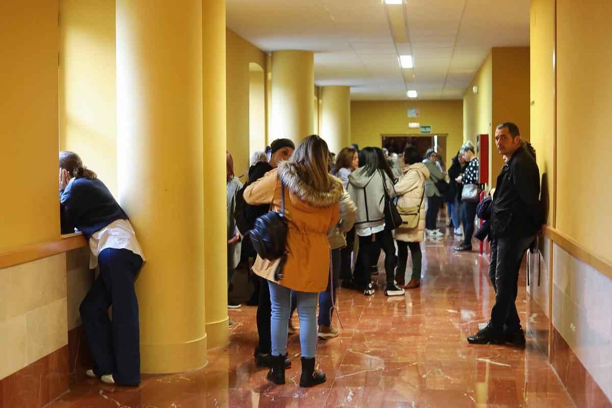 Oposciones a plazas de TCAE celebradas en Zamora.