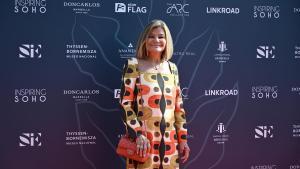 Cari Lapique durante la entrega de los Premios SIE 2026 que se celebra en el Museo Nacional Thyssen-Bornemisza.