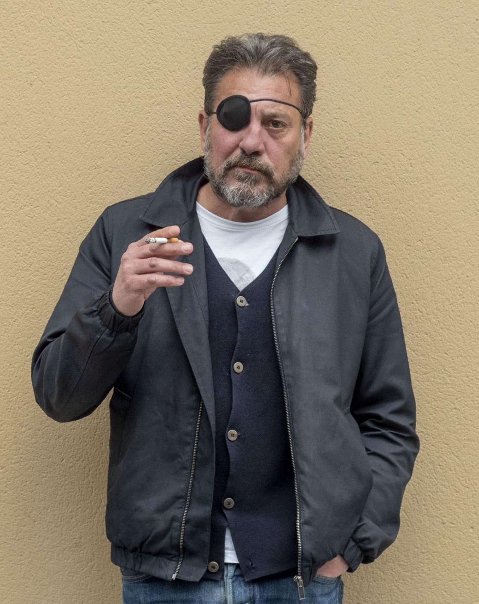 Ray Loriga, este martes, en A Coruña.