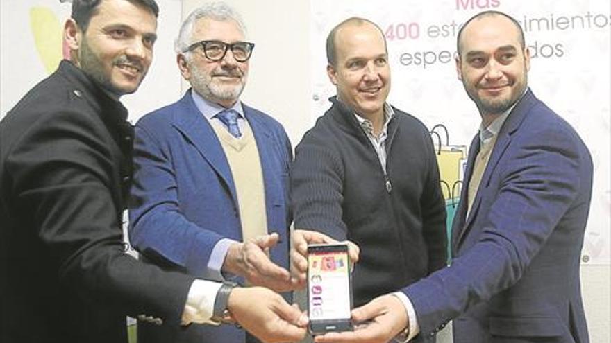 El centro comercial Viñuela estrena su APP