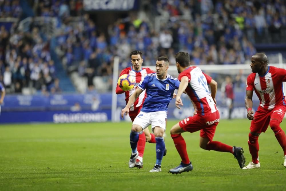 Derbi asturiano: El Real Oviedo - Sporting, en imágenes