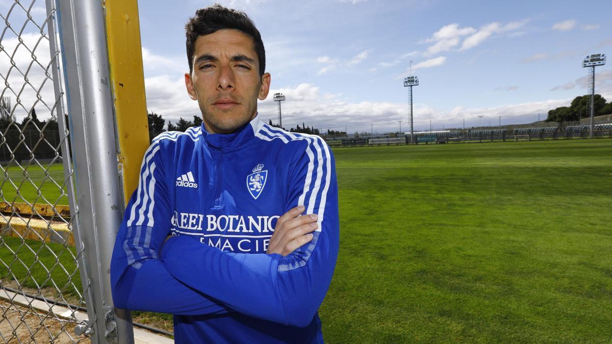 Fran Gámez posa en la Ciudad Deportiva.