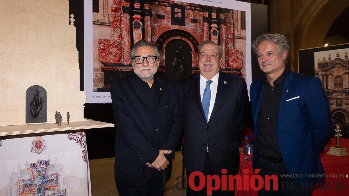 Así fue la presentación de la ‘Puerta del Alma’ de Jaume Blensa en Caravaca