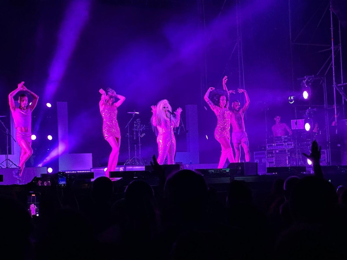 Fangoria ha deleitado al público asistente al concierto de Vall d'Alba.