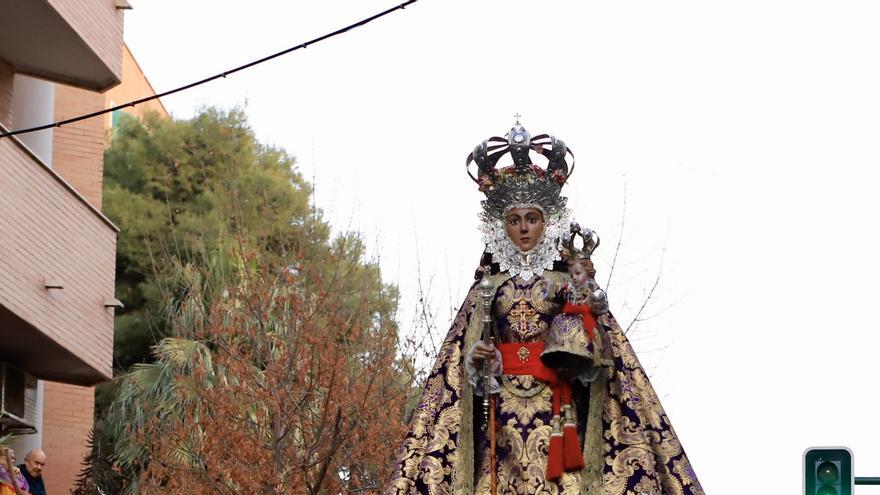 La Fuensanta regresa a su santuario el martes: consulta el recorrido de la Romería