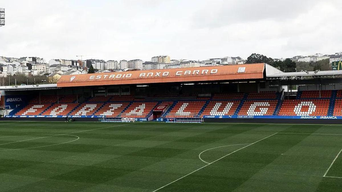Anxo Carro, estadio del CD Lugo